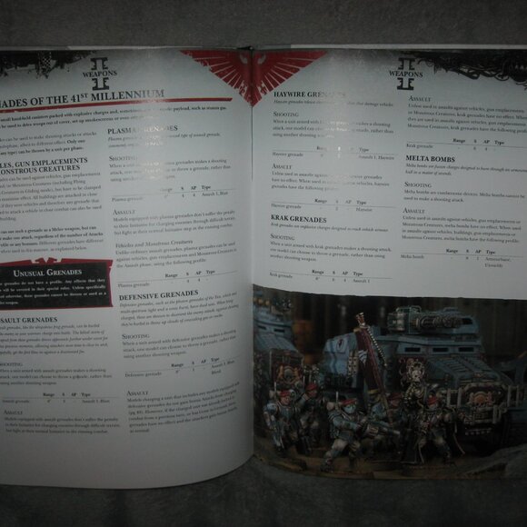 Warhammer Hardcover Book 40,000 40K The Rules 2409A7 - Picture 11 of 11
